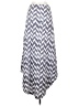 ALTERNATIVE Chevron-herringbone Gray Casual Skirt Size S - photo 2