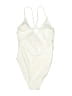 Unbranded Solid Ivory One Piece Swimsuit Size XS (estimated) - photo 2