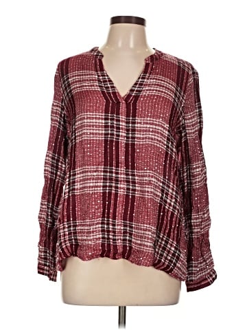 Jennifer Lopez Long Sleeve Blouse (view 1)