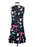 Tommy Hilfiger Floral Black Cocktail Dress Size 2 (petite) - photo 2