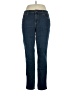 W62 Solid Blue Jeans Size 14 - photo 1