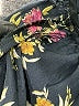 Thakoon Collective Floral Black Long Sleeve Blouse Size 6 - photo 7