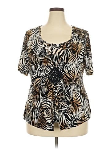 Studio 1940 Short Sleeve Blouse (view 1)