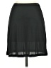 Cabernet 100% Polyester Solid Black Casual Skirt Size S - photo 1