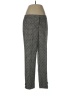 Talbots Polka Dots Gray Casual Pants Size 8 - photo 1