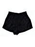 A New Day 100% Polyester Hearts Black Shorts Size M - photo 1