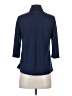 Pebble Beach 100% Polyester Blue 3/4 Sleeve Blouse Size S - photo 2
