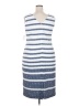 Maya Brooke Stripes Blue Casual Dress Size 18 - photo 2