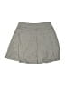 Zobha Solid Gray Casual Skirt Size L - photo 2