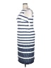Maya Brooke Stripes Blue Casual Dress Size 18 - photo 5