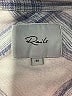 Rails 100% Rayon Plaid Ivory Purple Long Sleeve Button-Down Shirt Size M - photo 7