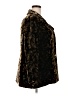 Carmen Marc Valvo 100% Acetate Animal Print Brown Blazer Size 20 - photo 4