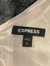 Express 100% Polyester Ivory Cocktail Dress Size M - photo 6