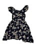 Knit Works 100% Rayon Floral Black Dress Size 10 - photo 1