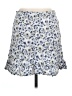 SO 100% Rayon Paisley Blue Casual Skirt Size L - photo 2