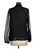 Thalia Sodi 100% Polyester Black Long Sleeve Blouse Size M - photo 2