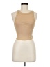 Unbranded Tan Sleeveless Top Size M - photo 1