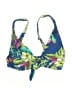 Ann Taylor LOFT Tropical Blue Swimsuit Top Size XS - photo 1