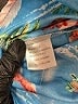 SSLR 100% Polyester Tropical Blue Short Sleeve Blouse Size S - photo 8