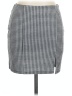 Forever 21 Houndstooth Gray Casual Skirt Size L - photo 1