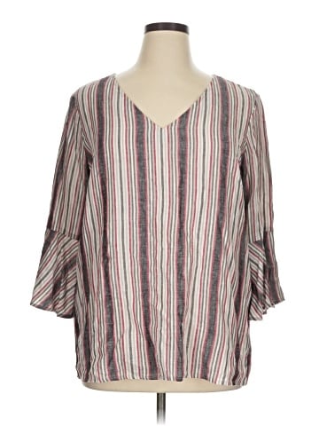 Chloe+Rene 3/4 Sleeve T-Shirt (view 1)