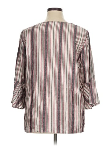 Chloe+Rene 3/4 Sleeve T-Shirt (view 2)