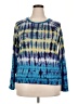 David Cline Tie-dye Blue Pullover Sweater Size XXL - photo 1