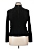 Amanda Smith 100% Acrylic Solid Black Jacket Size L - photo 1