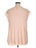 DR2 100% Polyester Pink Sleeveless Blouse Size XL - photo 2