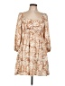 Unbranded 100% Polyester Tan Casual Dress Size L - photo 1