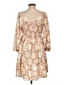 Unbranded 100% Polyester Tan Casual Dress Size L - photo 2