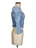 Aqua 100% Rayon Blue 3/4 Sleeve Blouse Size S - photo 4