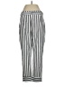 Zara Basic Stripes Silver Casual Pants Size S - photo 2