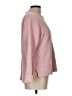 Time and Tru 100% Polyester Solid Pink Pullover Sweater Size L - photo 4