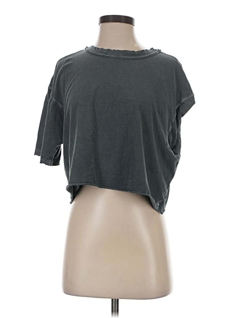 Pre-owned Fp Movement Short Sleeve T-shirt In Gray
