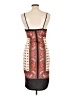 Miley + Molly Graphic Brown Cocktail Dress Size L - photo 2