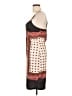 Miley + Molly Graphic Brown Cocktail Dress Size L - photo 5