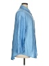 Unbranded 100% Polyester Blue 3/4 Sleeve Blouse Size 1X - photo 4