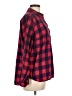 Gap Outlet Checkered-gingham Red Long Sleeve Button-Down Shirt Size L - photo 4