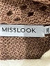 Misslook Color Block Brown Pullover Sweater Size 2X - photo 7
