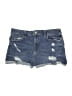 Charlotte Russe Blue Denim Shorts Size 13 - photo 1