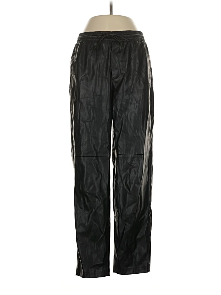 Pre-owned Mng Casual Pants In Black