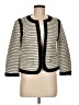 Ann Taylor LOFT Chevron-herringbone Ivory Jacket Size 6 - photo 1