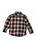 Mayoral Plaid Brown Long Sleeve Button-Down Shirt Size 2 - photo 1