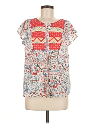 Let Me Be Short Sleeve Blouse (view 1)