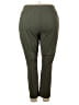 Stylus Solid Green Active Pants Size XXL - photo 2
