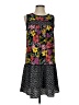 Spense Print Black Casual Dress Size 4 - photo 1