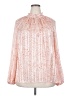 H&M 100% Polyester Pink Long Sleeve Blouse Size XXL - photo 1