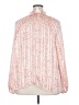 H&M 100% Polyester Pink Long Sleeve Blouse Size XXL - photo 2