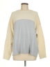 Madewell Color Block Ivory Pullover Sweater Size L - photo 1
